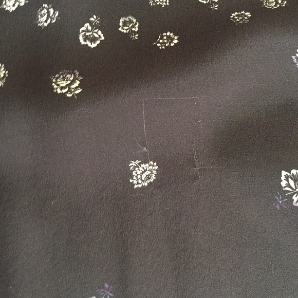 Silk Floral Mini Dress - Picture 6 of 7